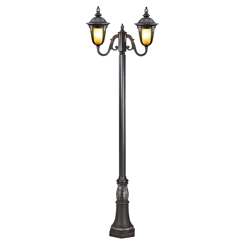 DH-3029-2MA(107# Brushed Bronze) Garden Light Lamp Post