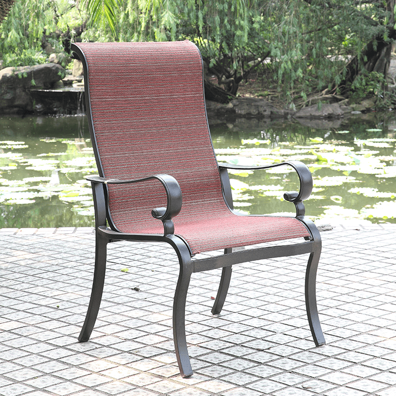 032 Cast Aluminum Dining Chair