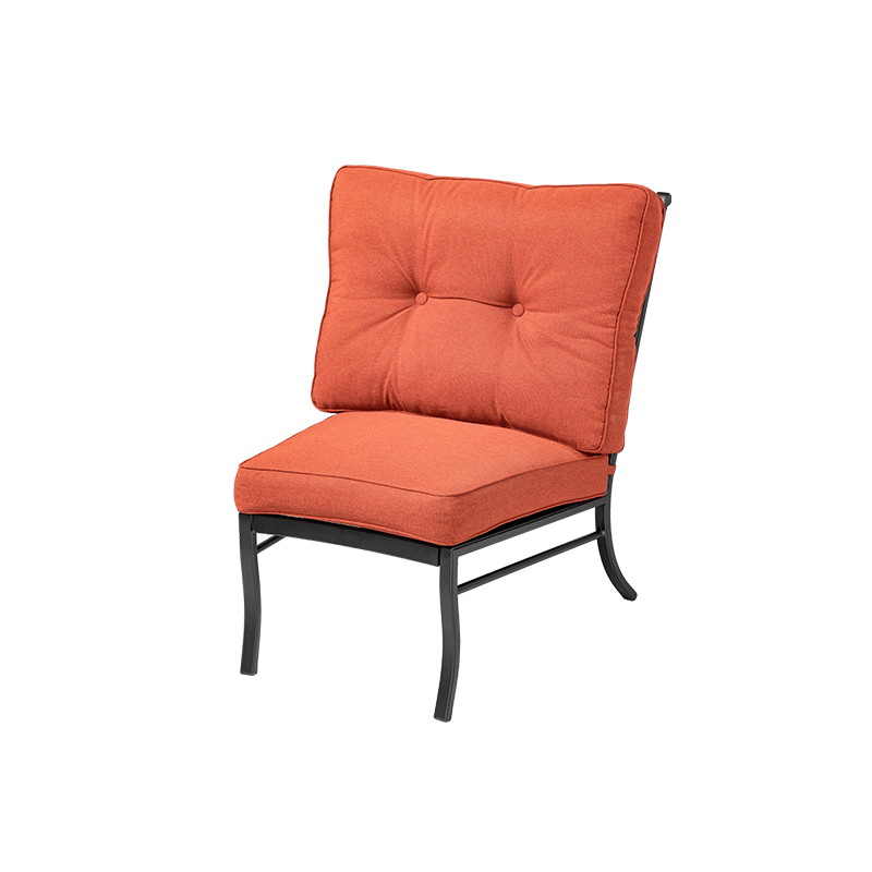 033 Cast Aluminum Single Seater Sofa