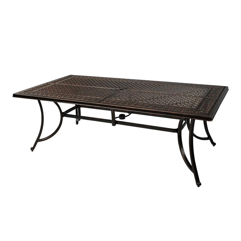 033 Cast Aluminum Retangular Dining Table