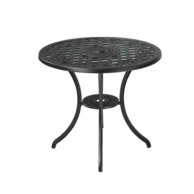 039 Cast Aluminum Round Dining Table